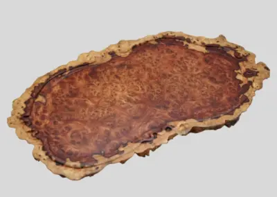 Burlwood Tray