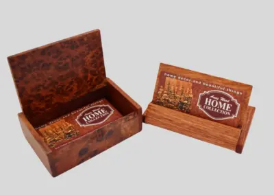 Burlwood Name Card Box 01