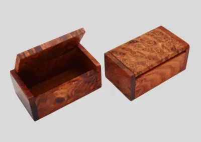 Burlwood Name Card Box 02