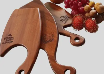 Padauk Serving Plate